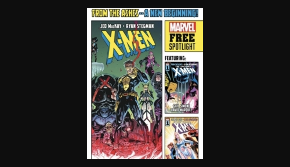 XMen From the Ashes Sampler Comic Read XMen From the Ashes